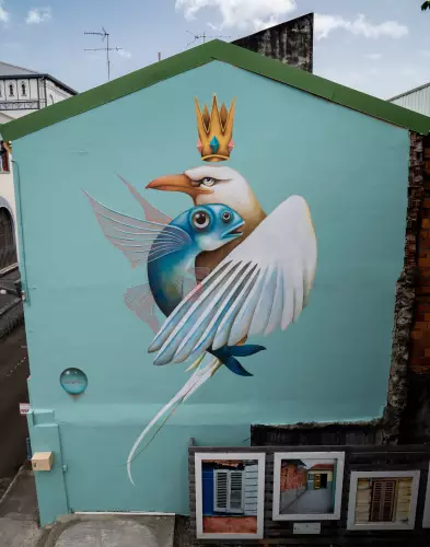 Milmurs - Réalisation de fresques - art-mural - Martinique - Montréal - Ana Marietta - Fort de France - 2019