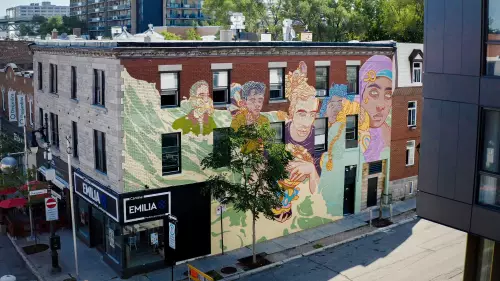 Milmurs - Réalisation de fresques - art-mural - Martinique - Montréal - Doras - Montréal - 2022