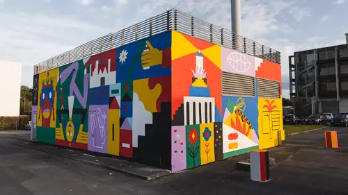 Milmurs - Réalisation de fresques - art-mural - Martinique - Montréal - Bilel Allem - Maubeuge - 2021